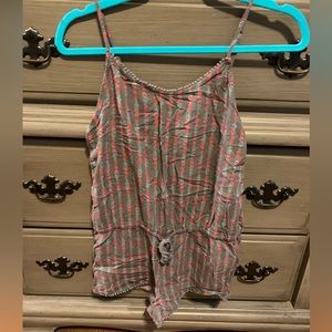 Xhilaration Sleep Romper Size Small with keyhole back